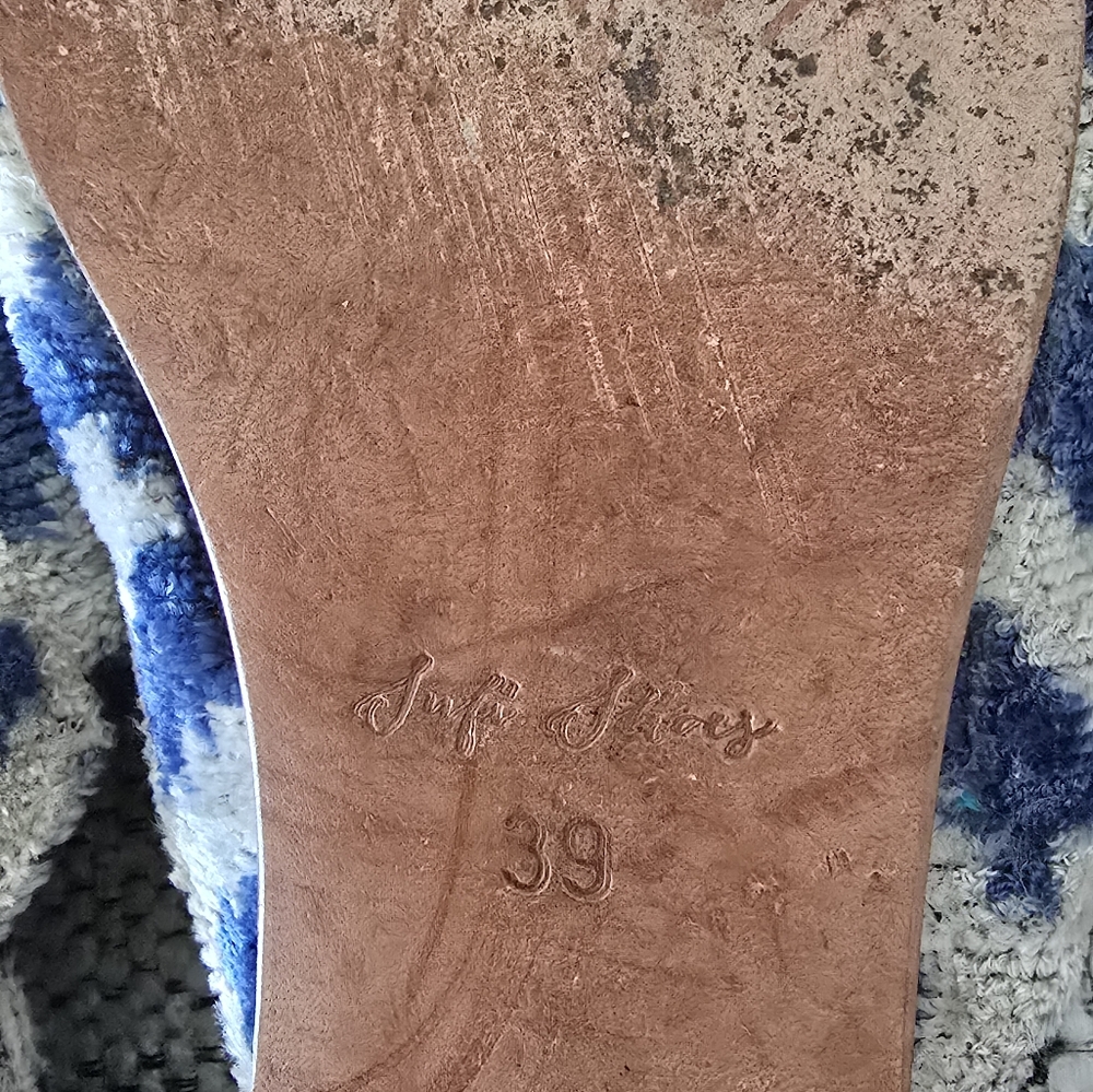 SUFI SHOES Velvet Mules Shoes 39/9 - Picture 6 of 7